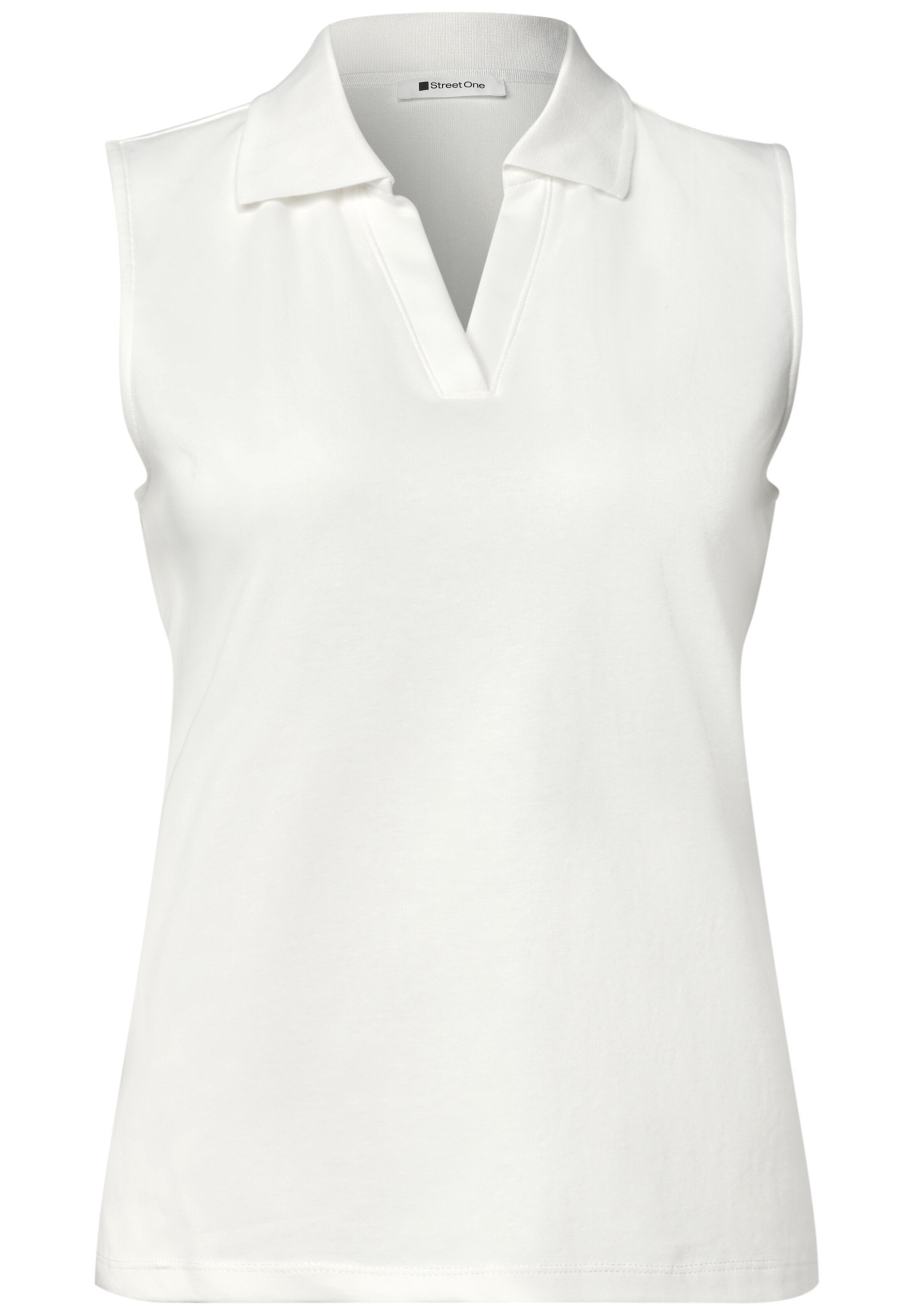 STREET ONE Top in White: front