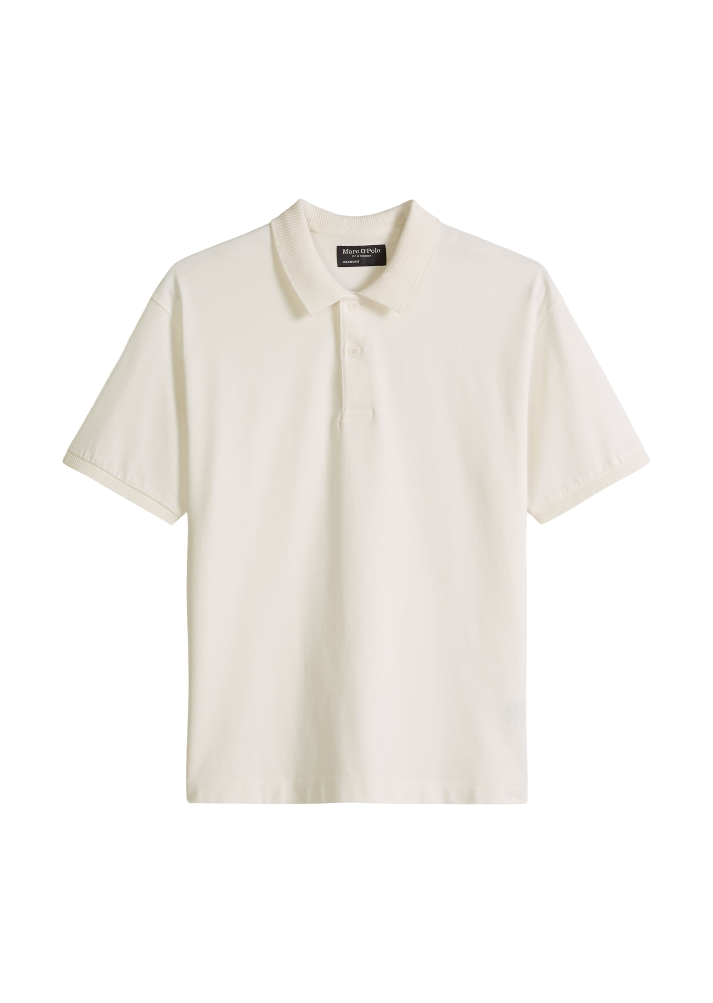 T-Shirt Marc O'Polo en blanc : devant