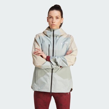 ADIDAS TERREX Outdoorjacke 'Xploric' in Grau: predná strana