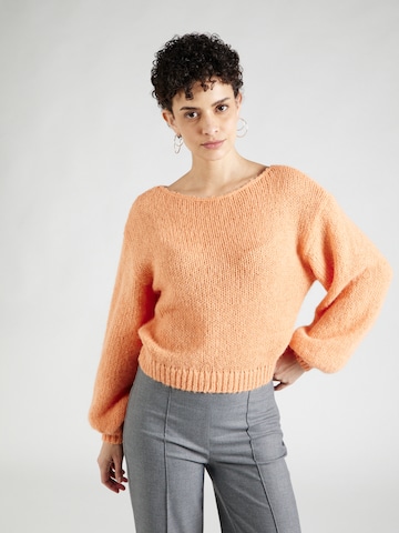 VILA Sweater 'Choca' in Orange: front