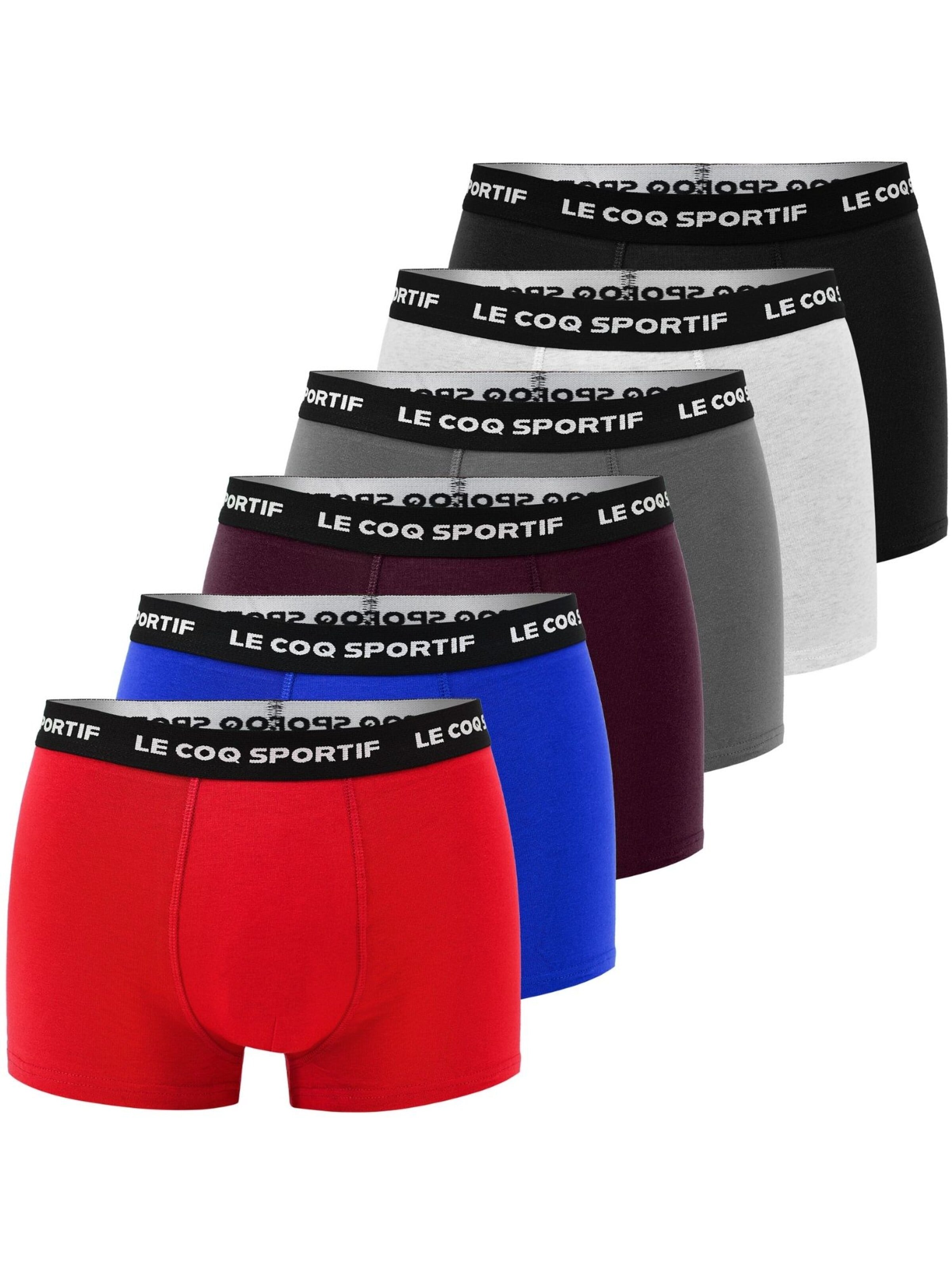 Boxers LE COQ SPORTIF en mélange de couleurs : devant