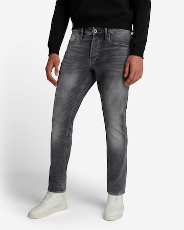 G-Star RAW Tapered Jeans i grå: framsida