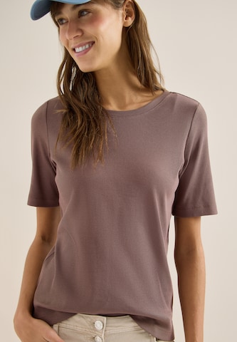 CECIL T-Shirt in Braun: Vorderseite