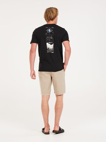 PROTEST Regular Hose 'PRTCOMIE' in Braun: Vorderseite