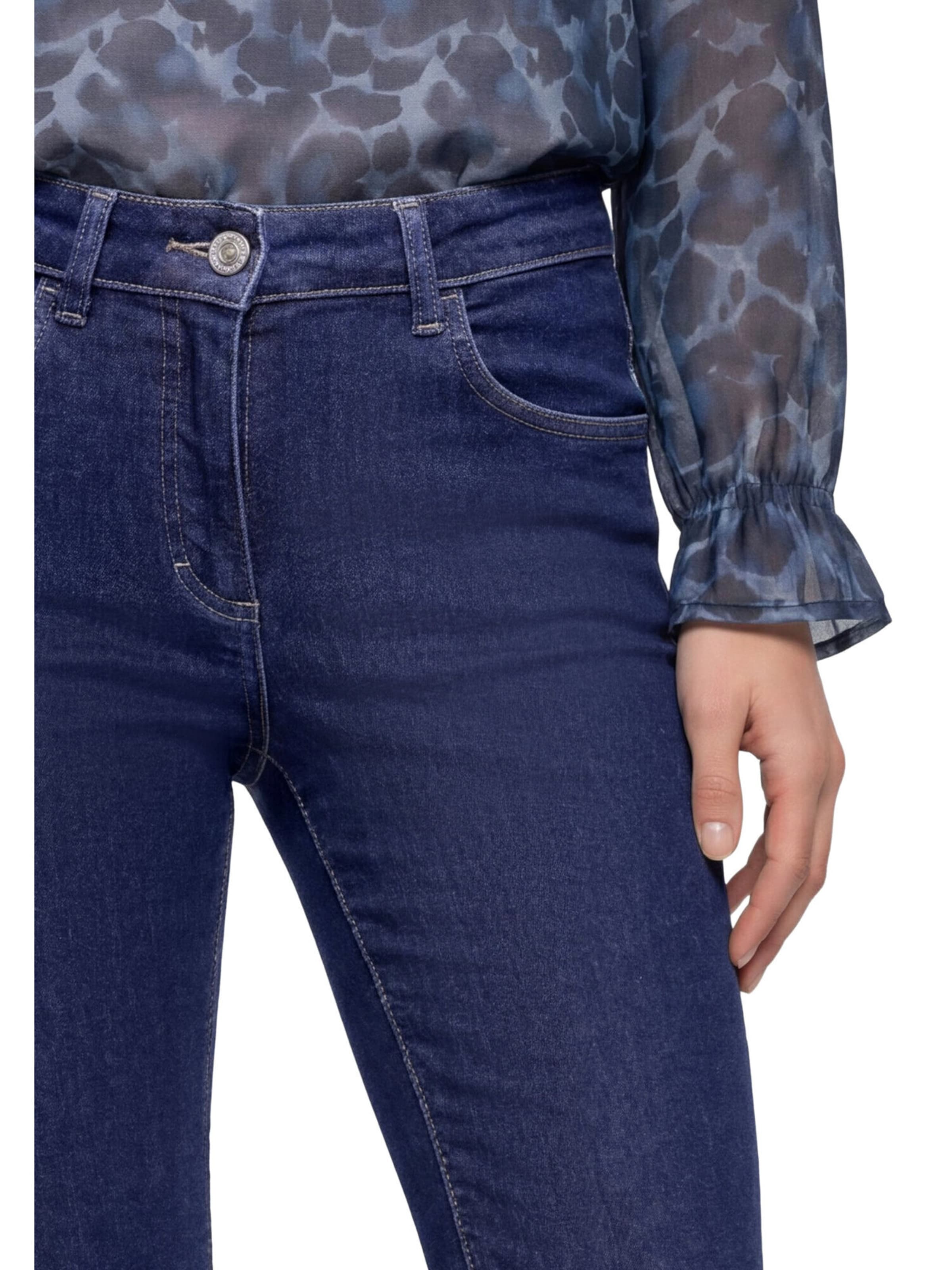 Betty Barclay Flared Jeans in Blau