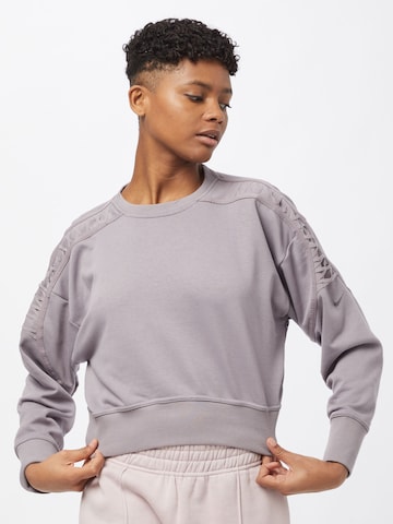 NIKE Sportief sweatshirt in Lila: voorkant