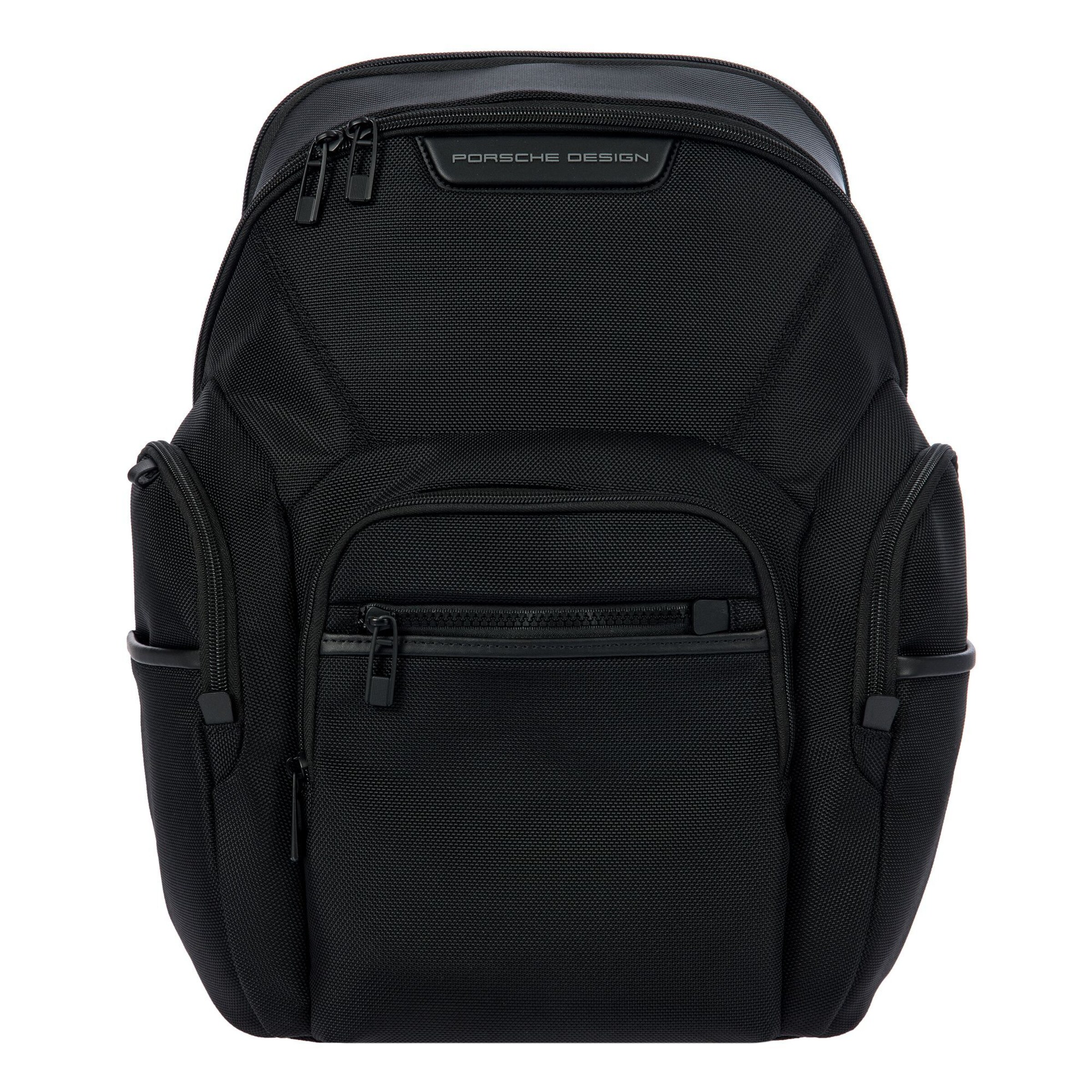 Porsche Design Rucksack 'Roadster' in Schwarz: Vorderseite