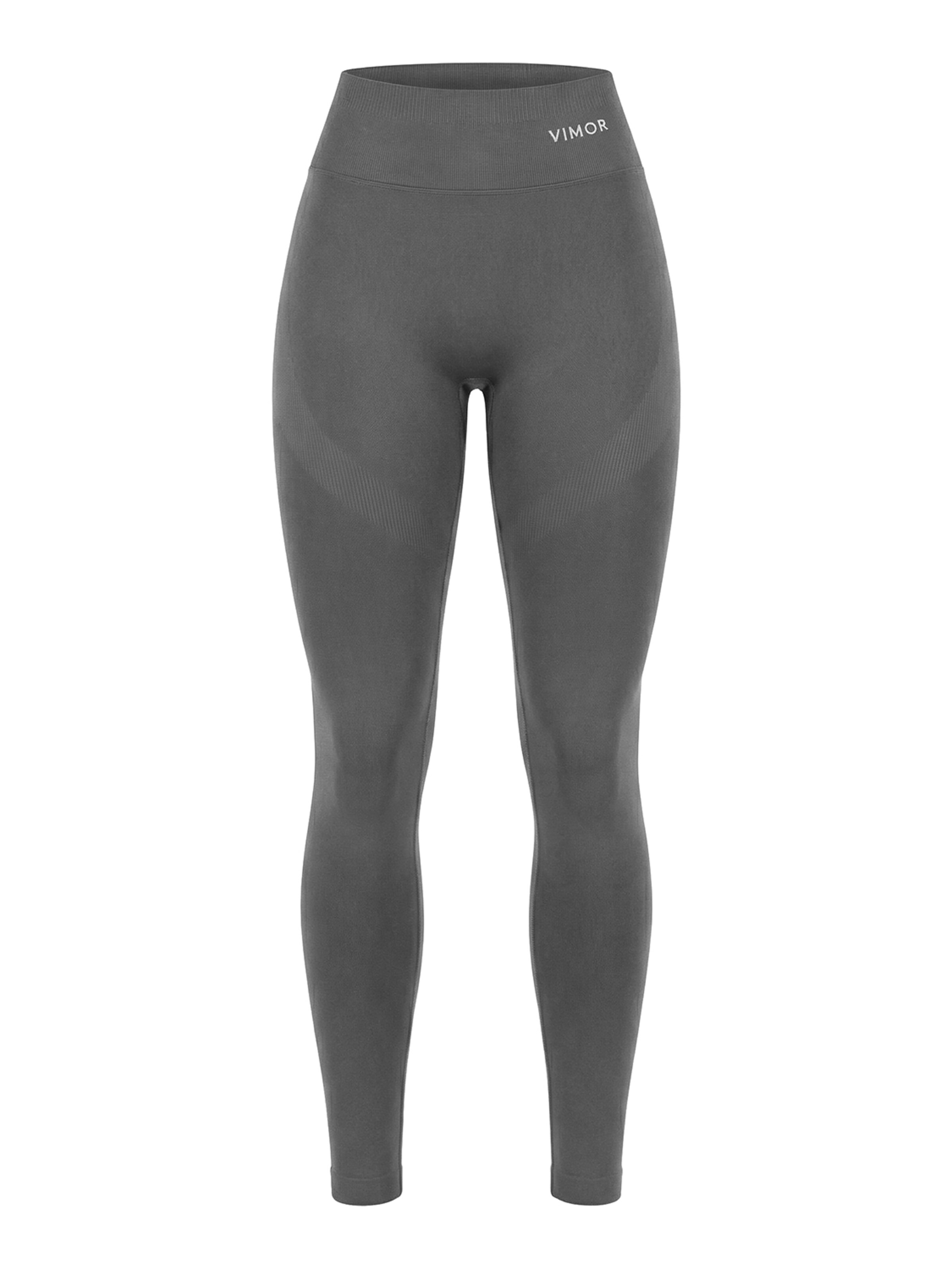 Vimor Skinny Leggings 'Joy Scrunch' in Grey: front