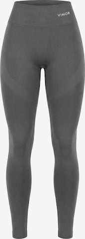 Vimor Leggings 'Joy Scrunch' in Grau: Vorderseite
