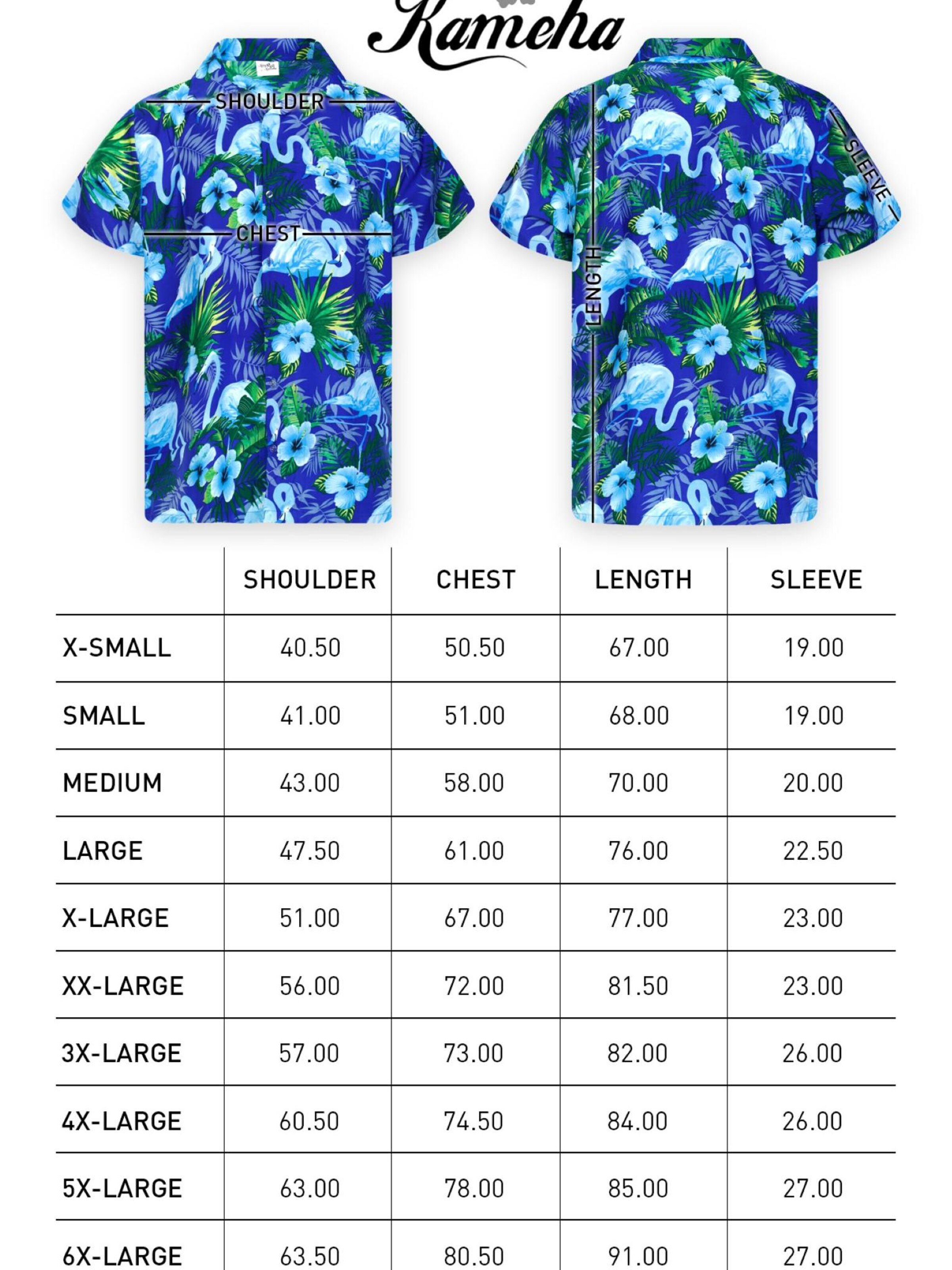 Maglietta 'Flamingo Flowers' di King Kameha in blu