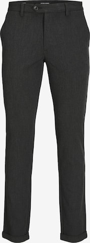 Coupe slim Pantalon chino 'Marco Connor' JACK & JONES en noir : devant