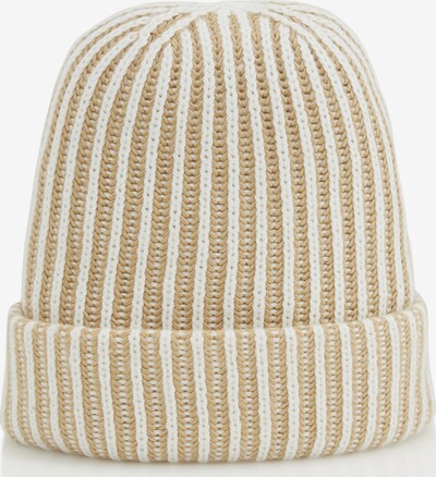 MINE TO FIVE Mütze in beige / weiß, Produktansicht