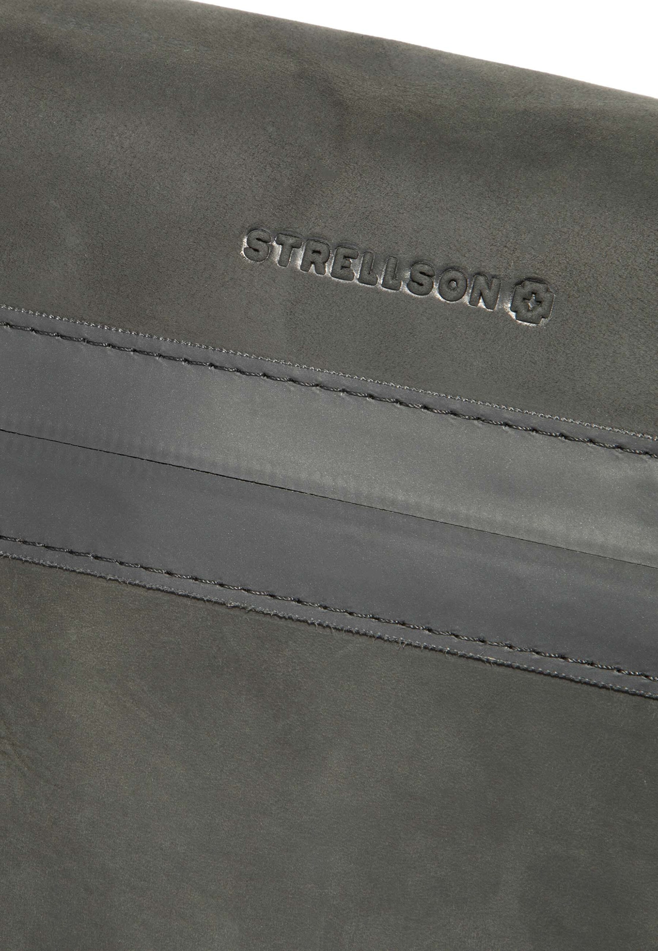 STRELLSON Umhängetasche 'Bow Road Jeremy' in Schwarz