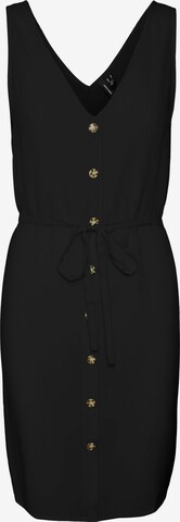 Robe 'BUMPY' VERO MODA en noir : devant