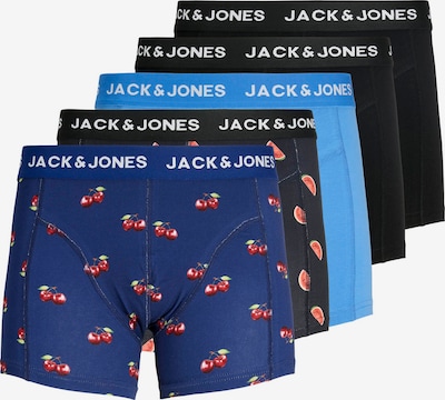 JACK & JONES Bokserishortsit 'JACTHOR' koossa XS värissä marine / taivaansininen / musta / valkoinen, Tuotenäkymä