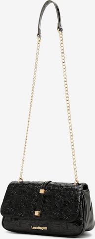 Borsa a tracolla 'Arcade 3' di Laura Biagiotti in nero: frontale