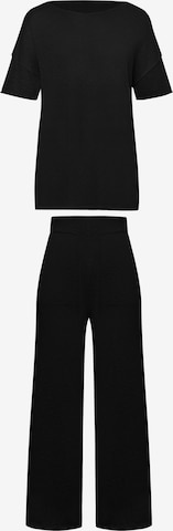 Tenue d'intérieur Imily Bela en noir : devant