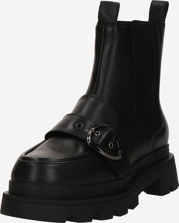 Blauer.USA Chelsea-bootsi värissä musta: etupuoli