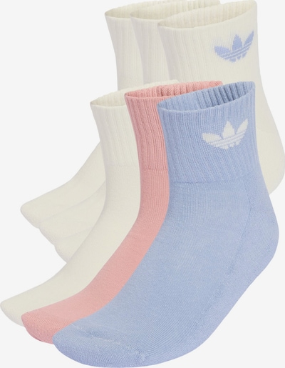 ADIDAS ORIGINALS Nogavice v velikosti 31-33 | svetlo bež / opal / staro roza barva, Prikaz izdelka