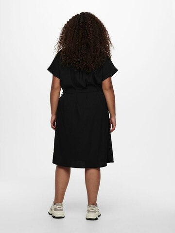 ONLY Carmakoma - Vestido camisero 'Diega' en negro