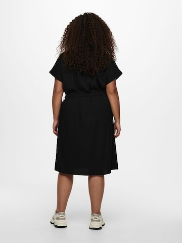 ONLY Carmakoma Shirt Dress 'Diega' in Black