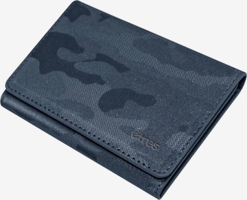 Techmade Wallet 'Etres Smart Wallet - Flach • Camo' in Blue: front