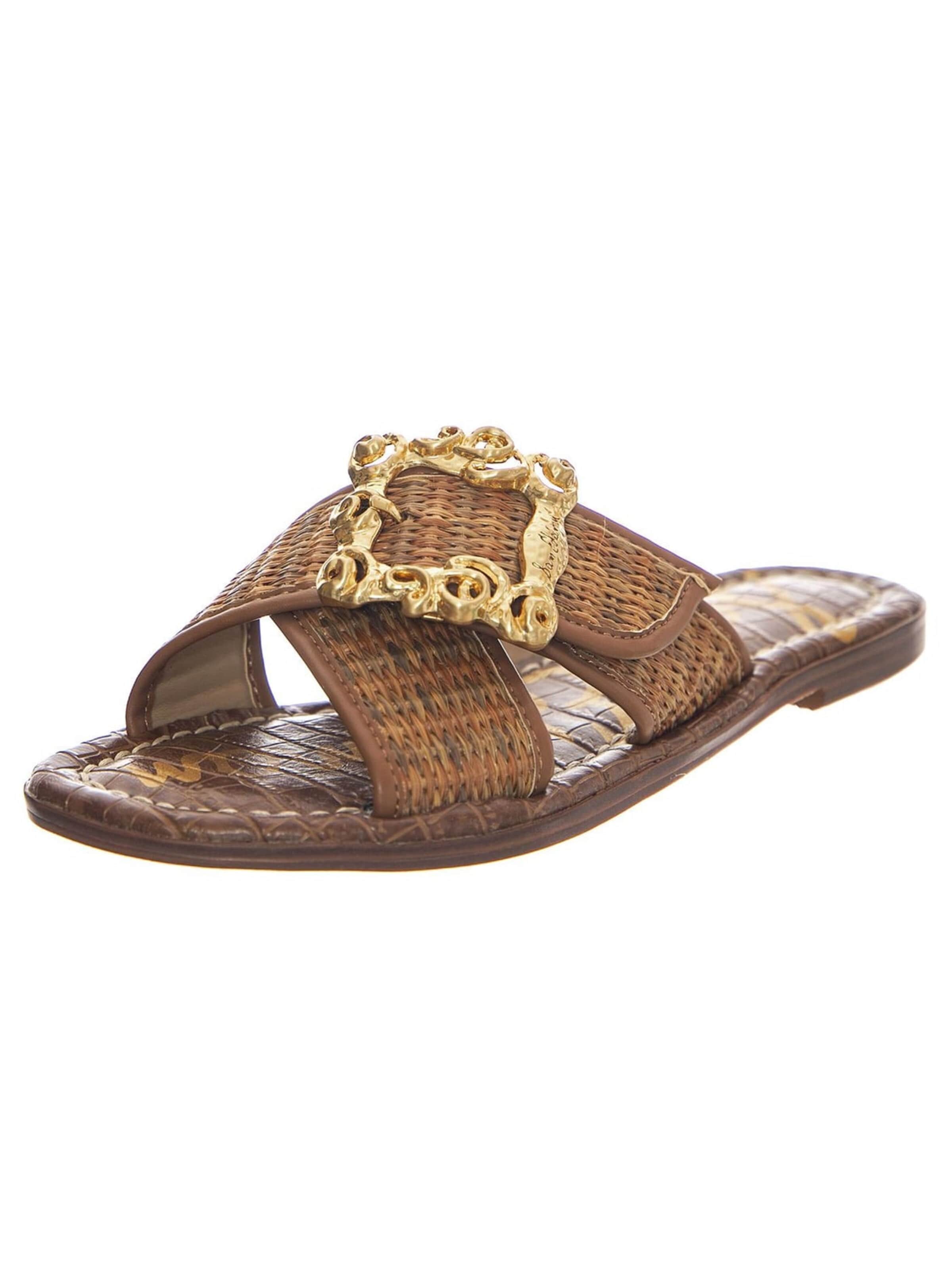 Sam Edelman Pantolette 'Gracyn Cuoio'‌‌‌‌ in Braun: Vorderseite