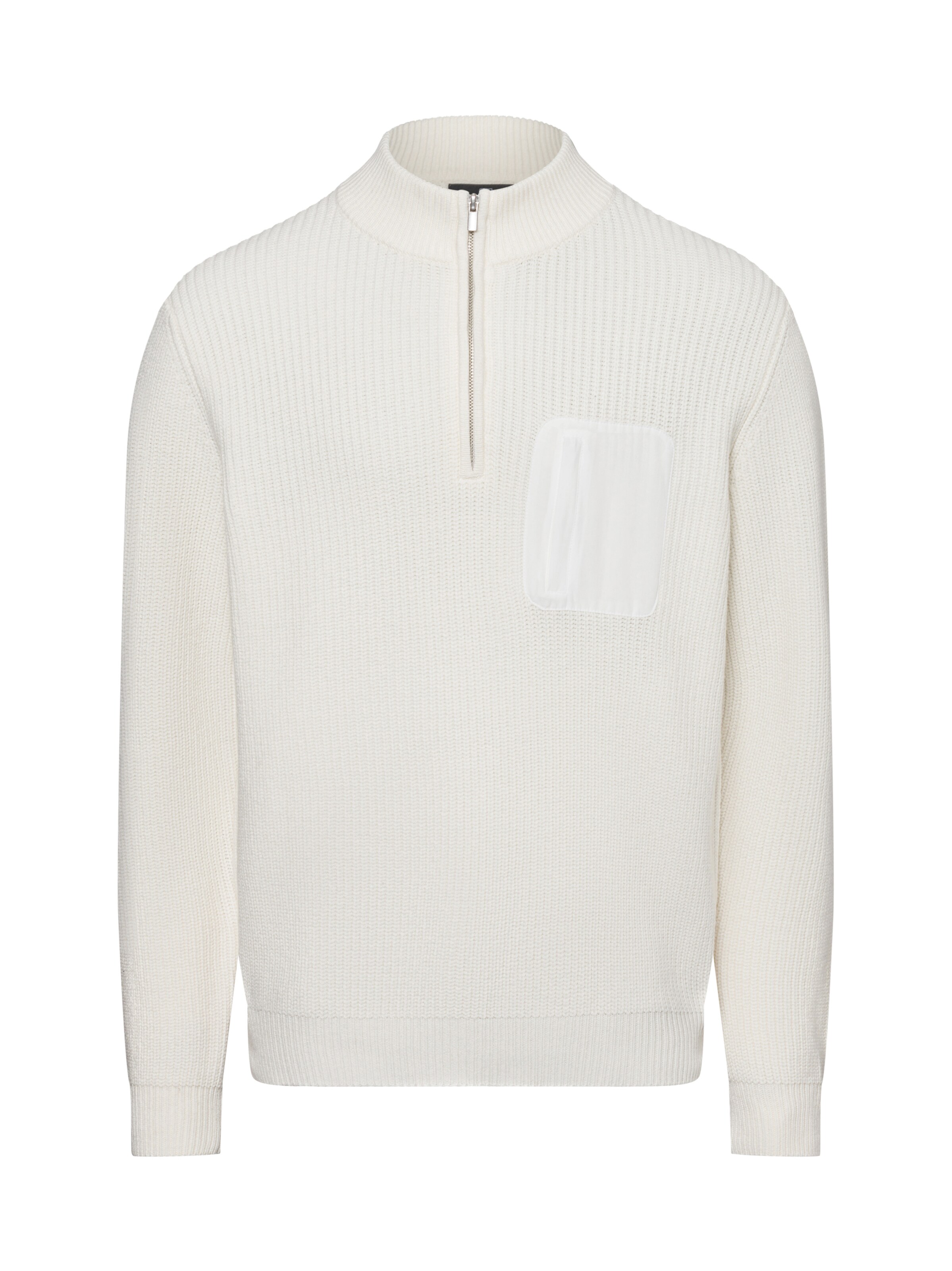 Nils Sundström Trui in Wit: voorkant