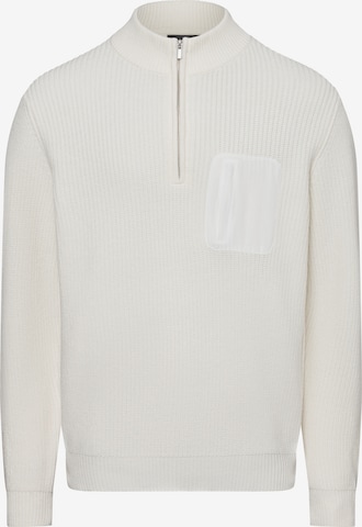 Nils Sundström Pullover in Weiß: Vorderseite