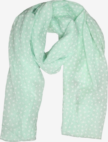 Zwillingsherz Scarf in Green: front