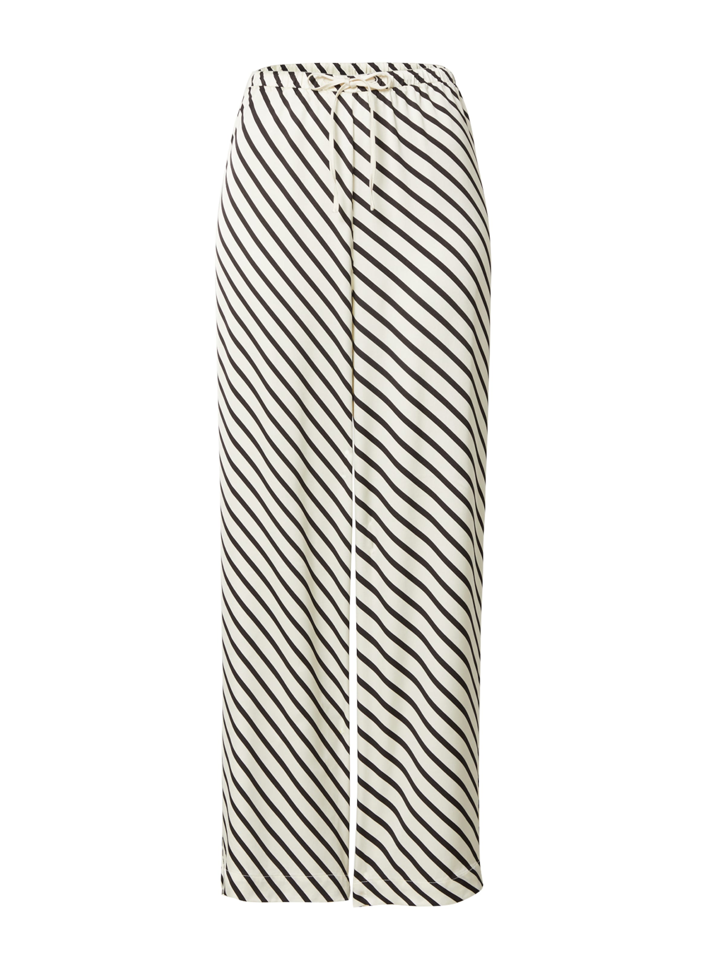 EDITED Široký strih Nohavice 'Anneli' - Béžová: predná strana