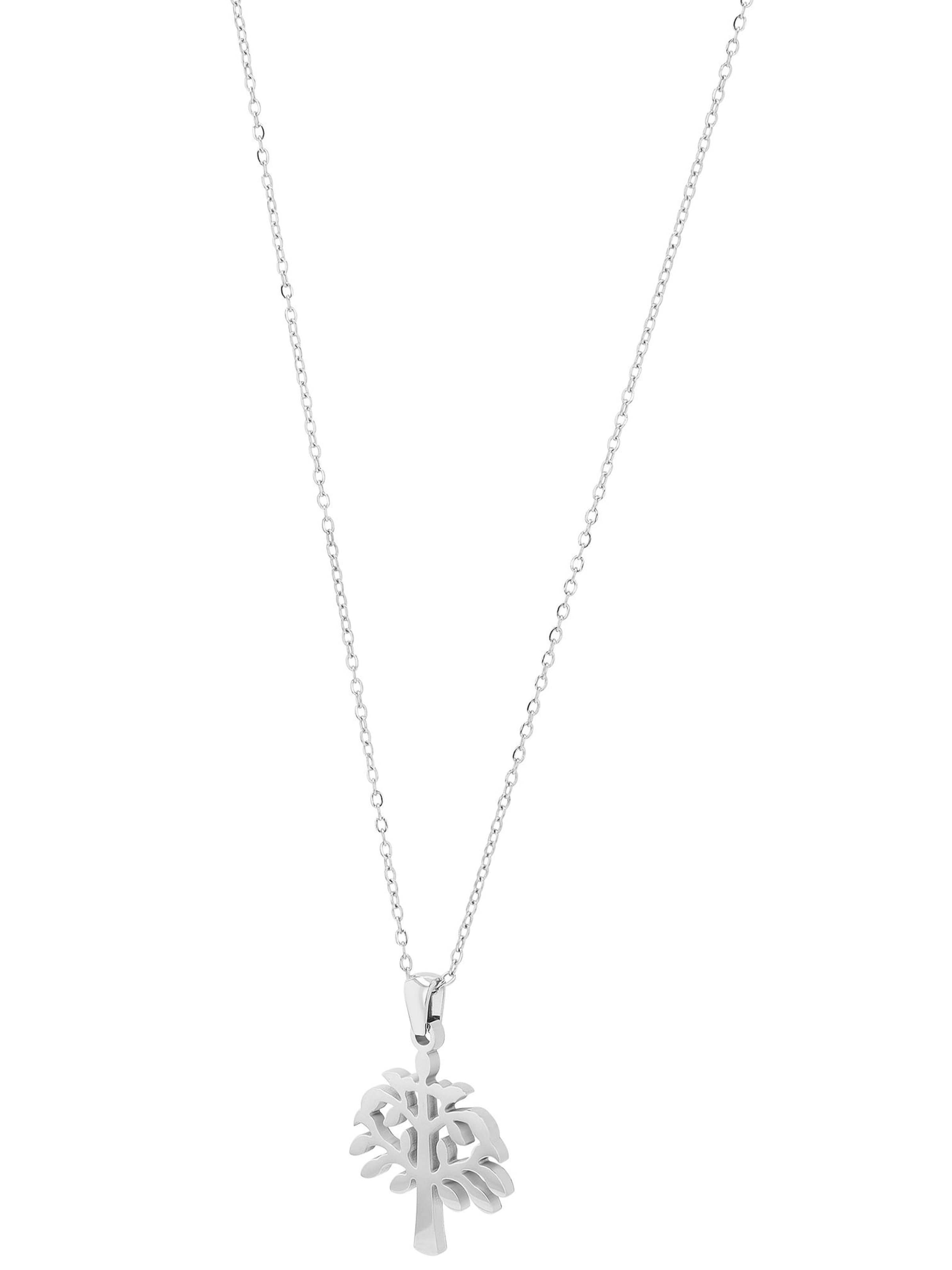 Akzent Schmuckset 'Edelstahl silber'‌ in Silber