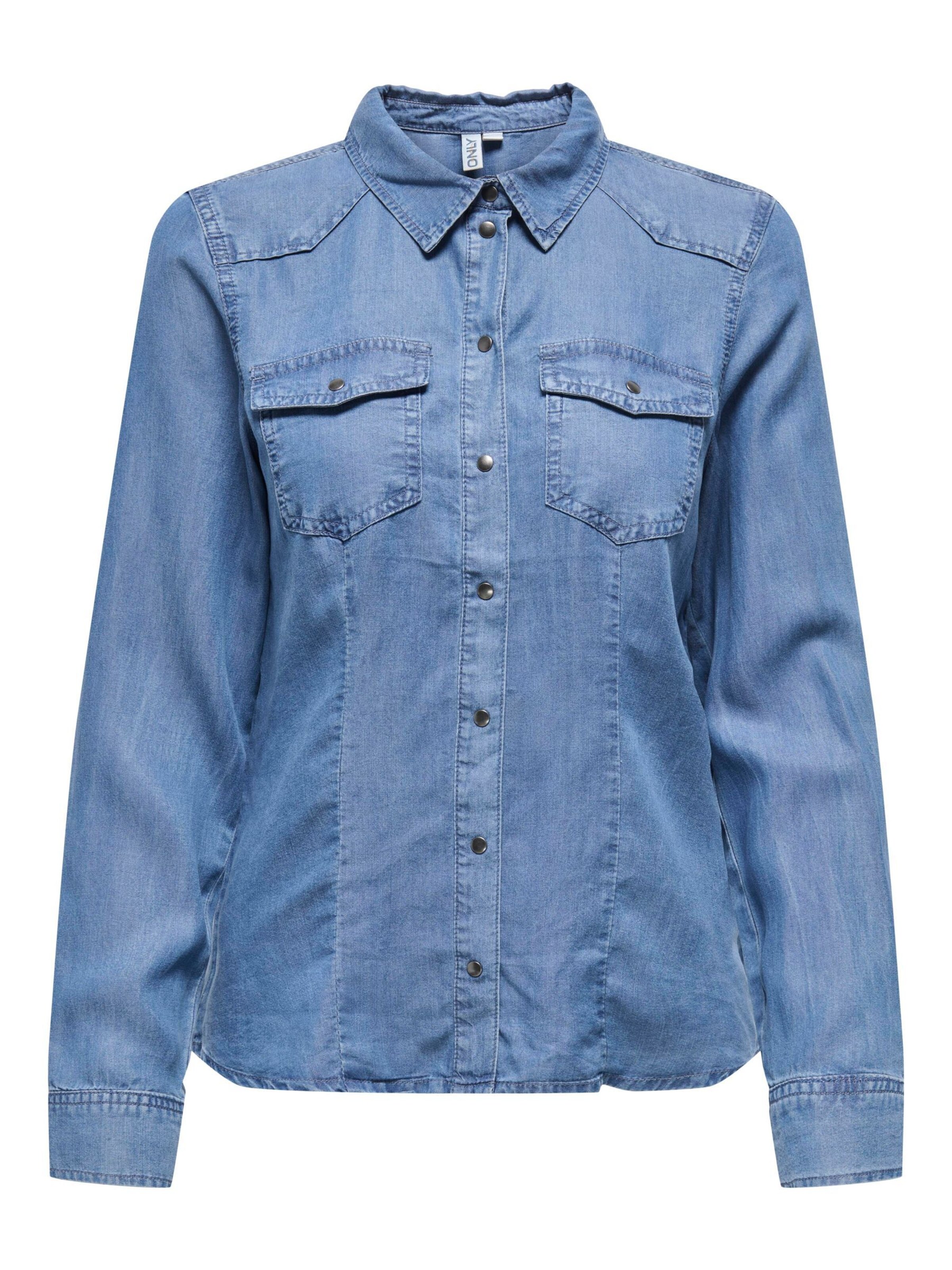 ONLY Blouse 'ONLCharis' in Blue: front