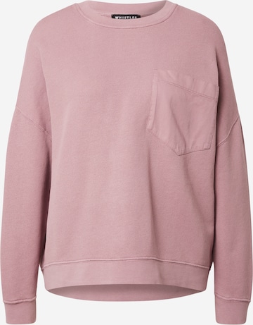Whistles Sweatshirt in Pink: front