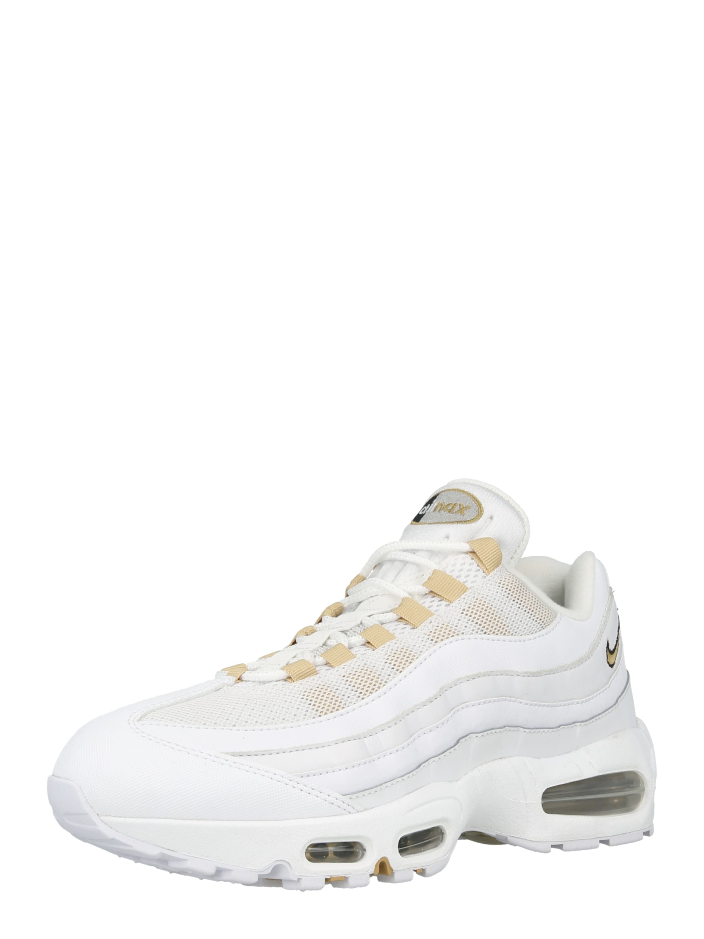 Nike Sportswear Matalavartiset tennarit 'Air Max 95 Big Bubble' värissä valkoinen: etupuoli