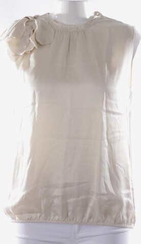 Marc Cain Top / Seidentop L in Weiß: predná strana