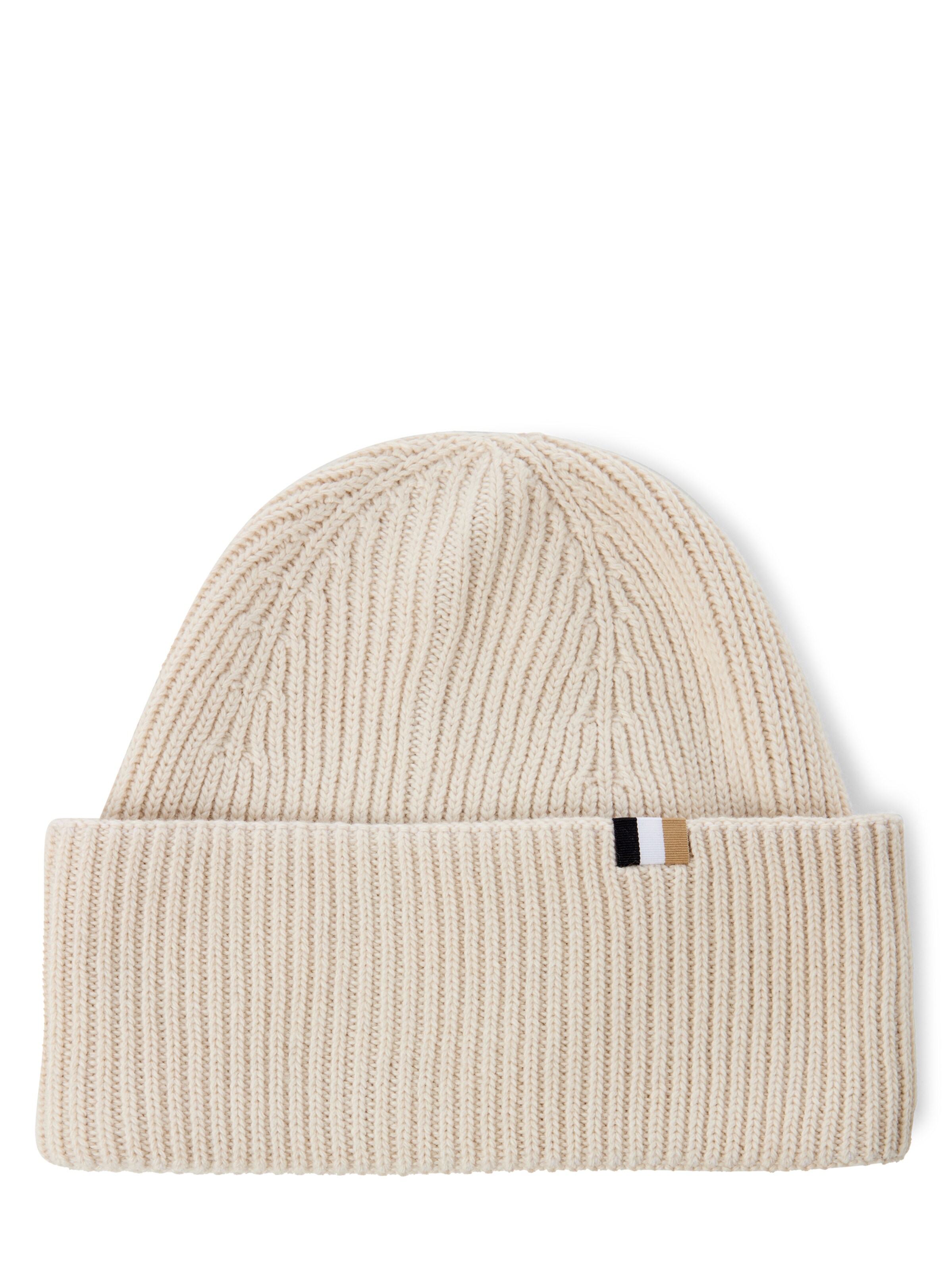 BOSS Mütze 'Laura' in Beige: Vorderseite