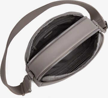 Borsa a tracolla 'Borsa a Tracolla David Jones Texture Grana Fine Doppio Scomparto' di David Jones in grigio: frontale