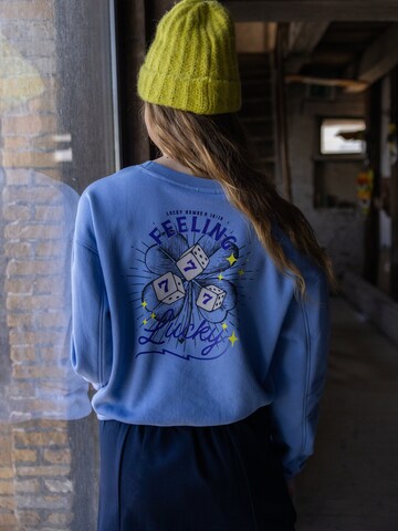 Sweat-shirt Looxs Revolution en bleu