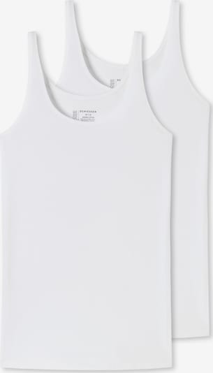 SCHIESSER Top ' 95/5 ' in White, Item view