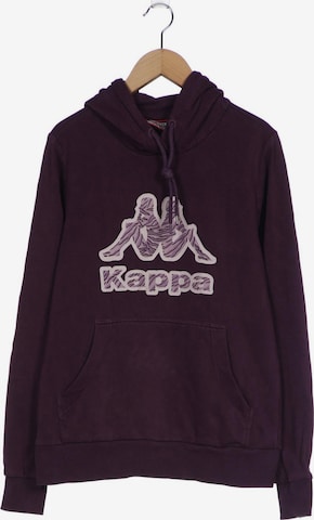 KAPPA Sweatshirt & Zip-Up Hoodie in S in Purple: front