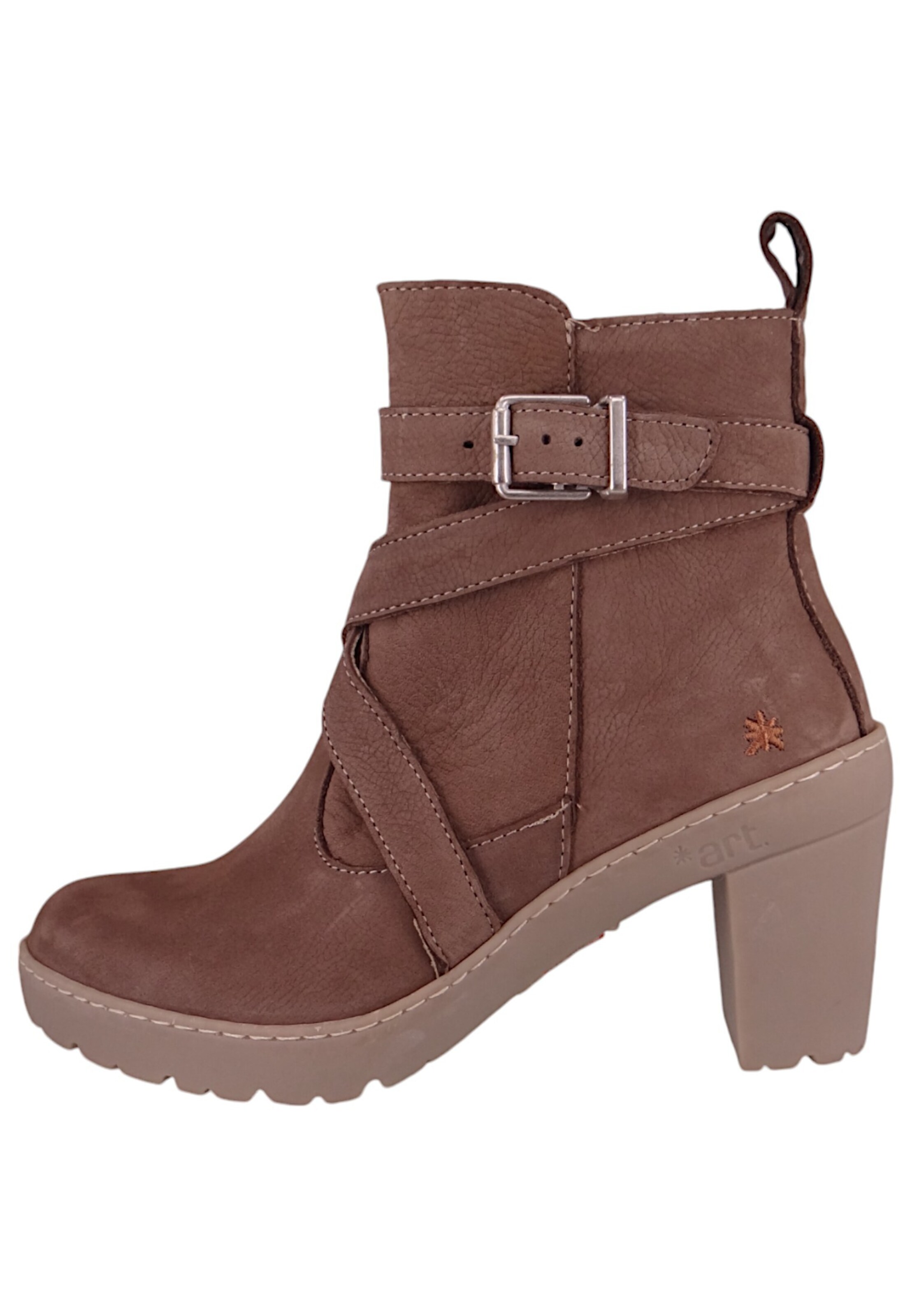 ART - Botas pelo tornozelo em cinzento: frente