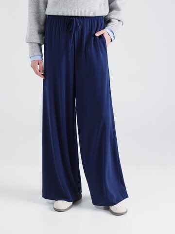Wide leg Pantaloni di Polo Ralph Lauren in blu: frontale