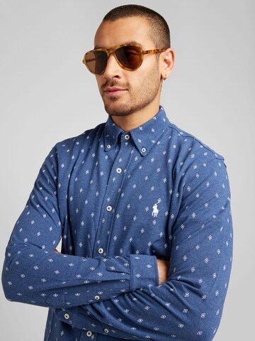 Polo Ralph Lauren Regular Fit Hemd in Blau