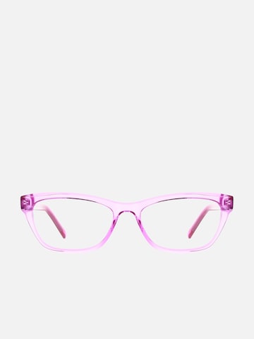 Lunettes de soleil DKNY en transparent