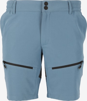 Whistler Regular Workout Pants in Blue: front