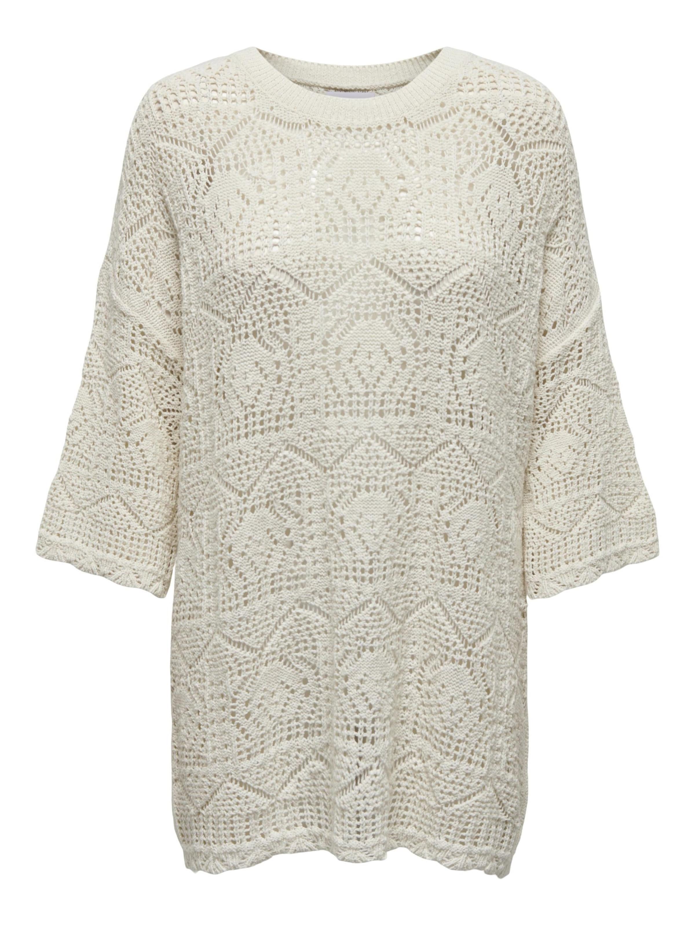 ONLY Trui 'ONLBeachie' in Beige: voorkant