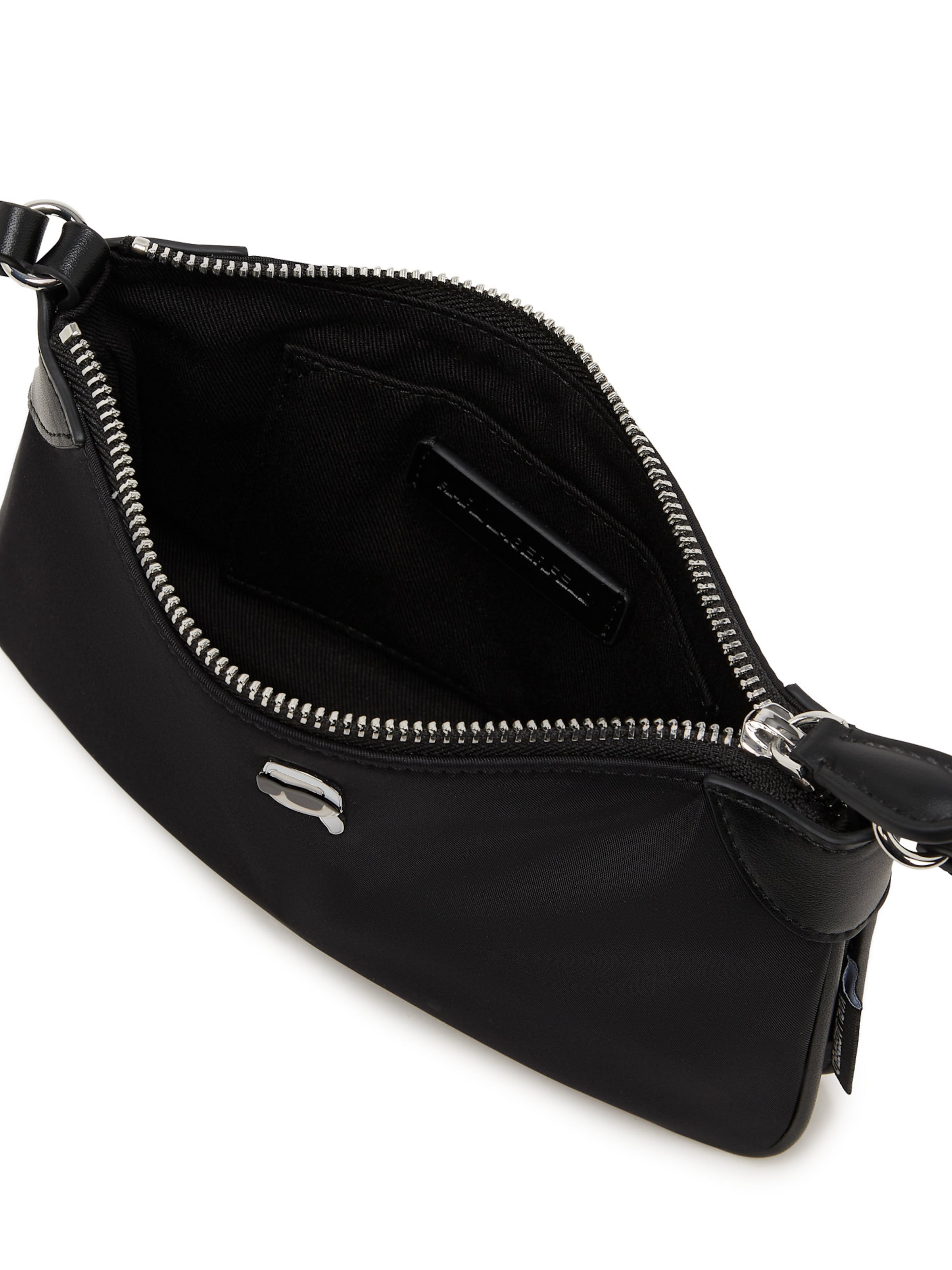 Karl Lagerfeld Τσάντα ώμου 'Ikon' σε μαύρο