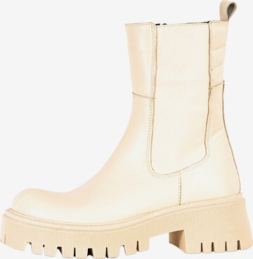 INUOVO Chelsea Boots in Beige
