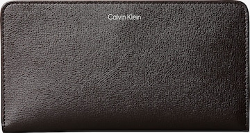 juoda Calvin Klein Standartinis Piniginė: priekis